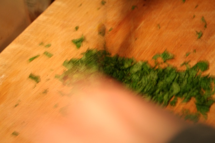 Chopping Mint