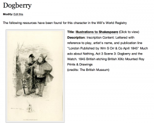Dogberry page created by ShakespearePress WP plugin